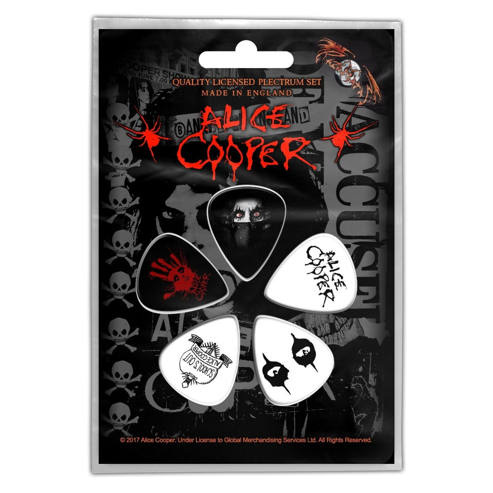 Alice Cooper - Eyes - Guitar Pick Set - Razamataz