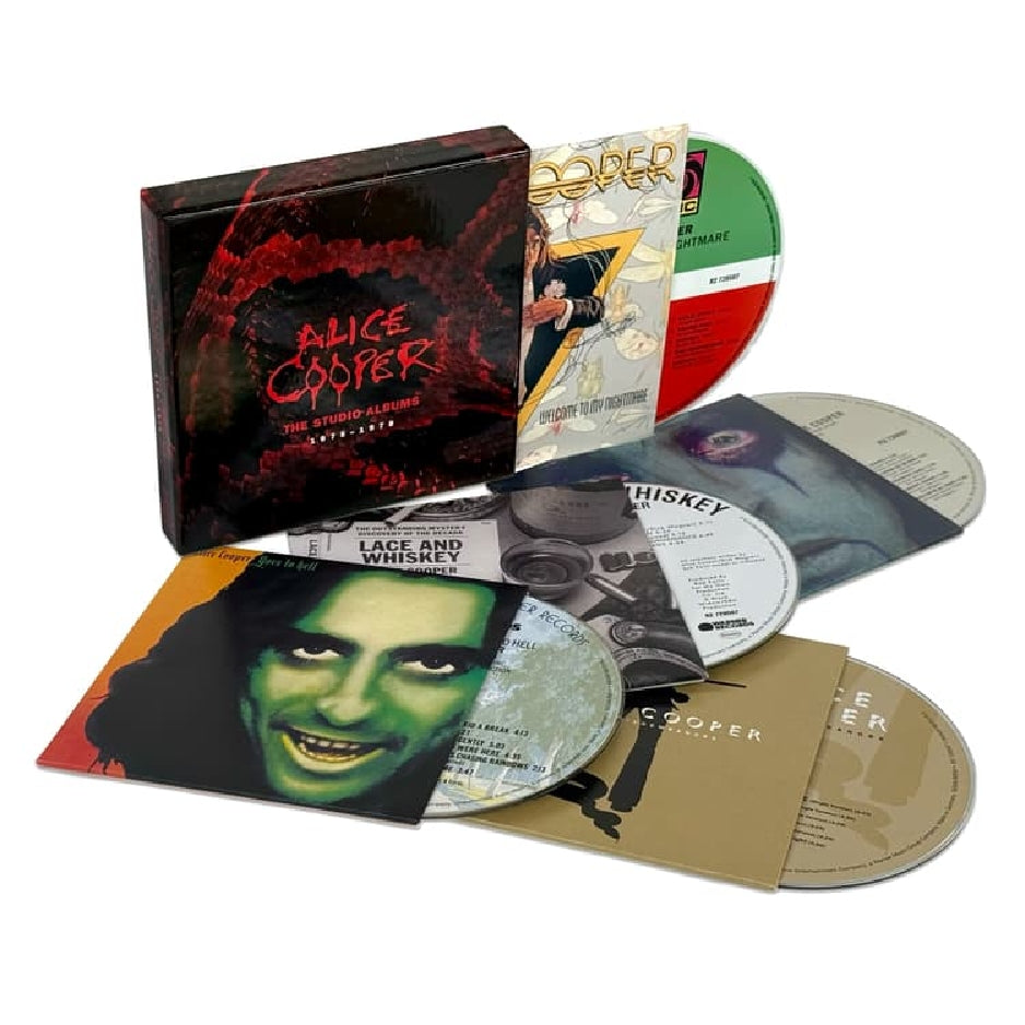 Alice Cooper - The Studio Albums 1975-1978 - 5CD BOX - Warner
