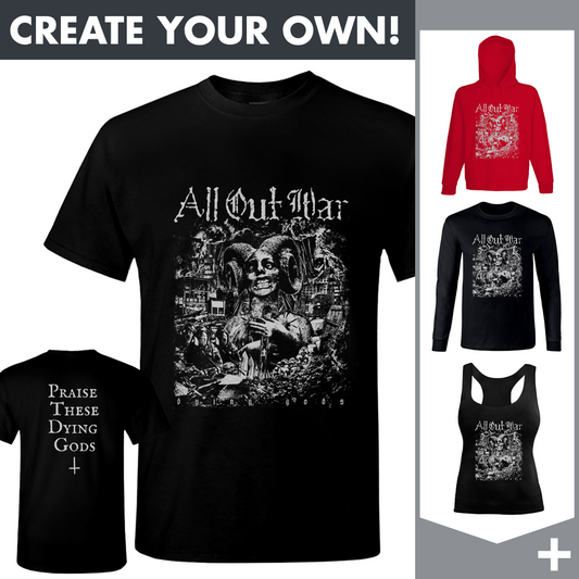 All Out War - Dying Gods - Merchandising
