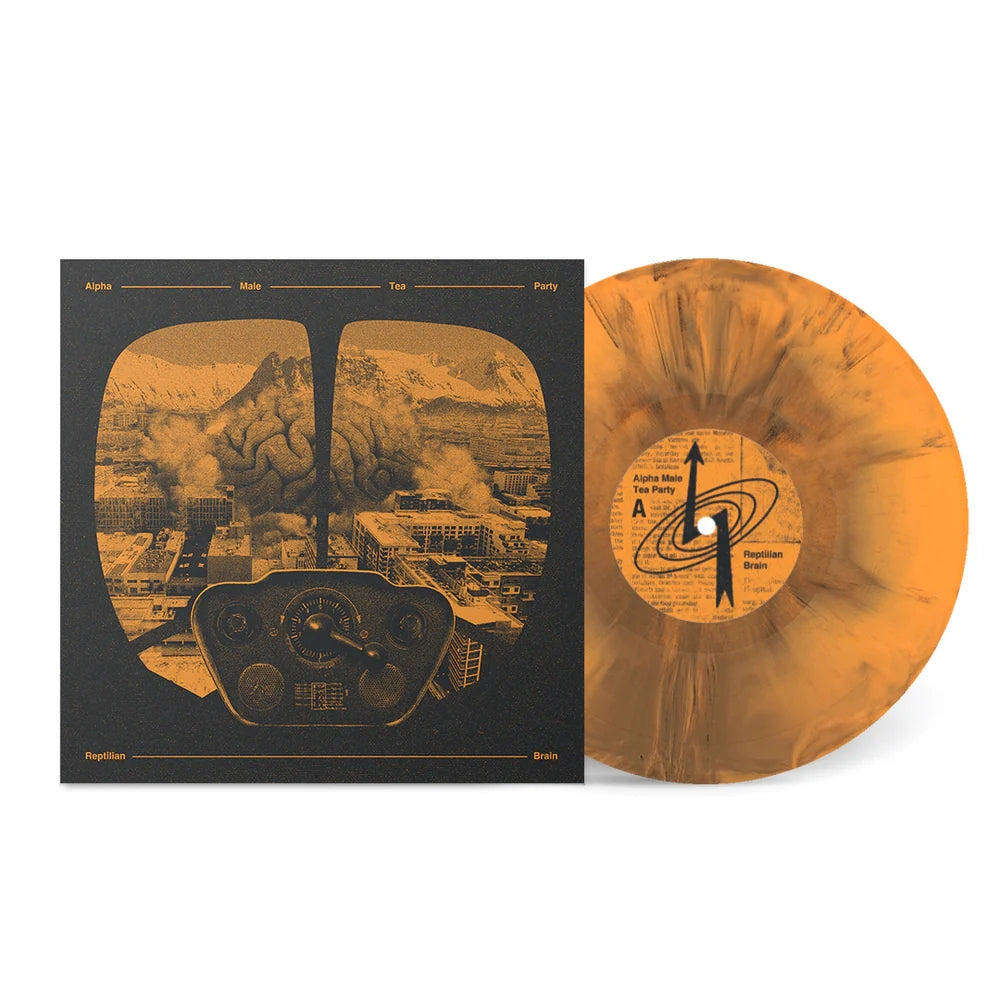 Alpha Male Tea Party - Reptilian Brain - LP COLOURED - Big Scary Monsters - Image 2