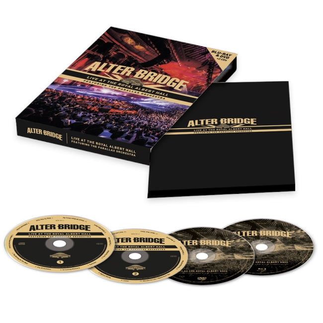 Alter Bridge - Live At The Royal Albert Hall Featuring The Parallax Orchestra - BLU-RAY + DVD + 2CD - Napalm Records