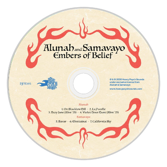 Alunah - Samavayo - Embers Of Belief - CD DIGIPAK - Heavy Psych Sounds Records - Image 2