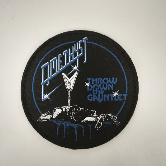 Amethyst - Throw Down The Gauntlet - Patch - Woven Hoof