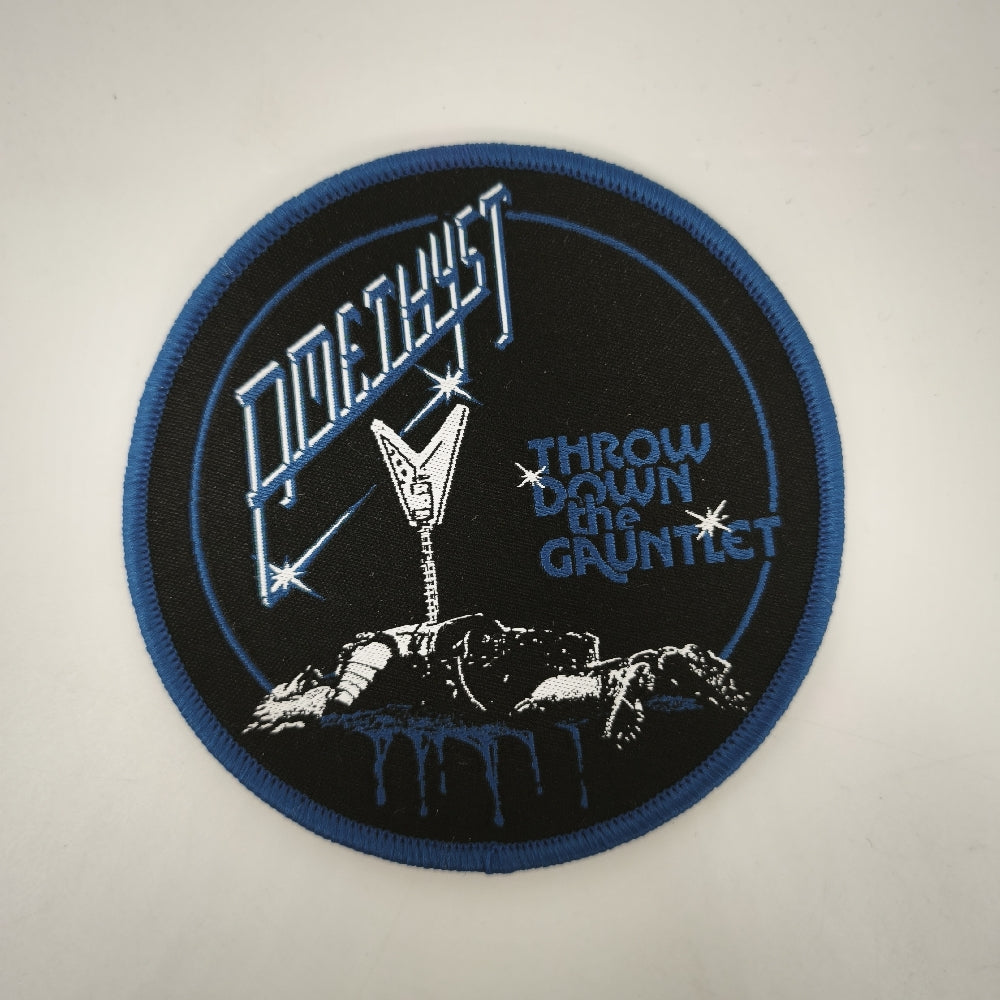 Amethyst - Throw Down The Gauntlet - Patch - Woven Hoof