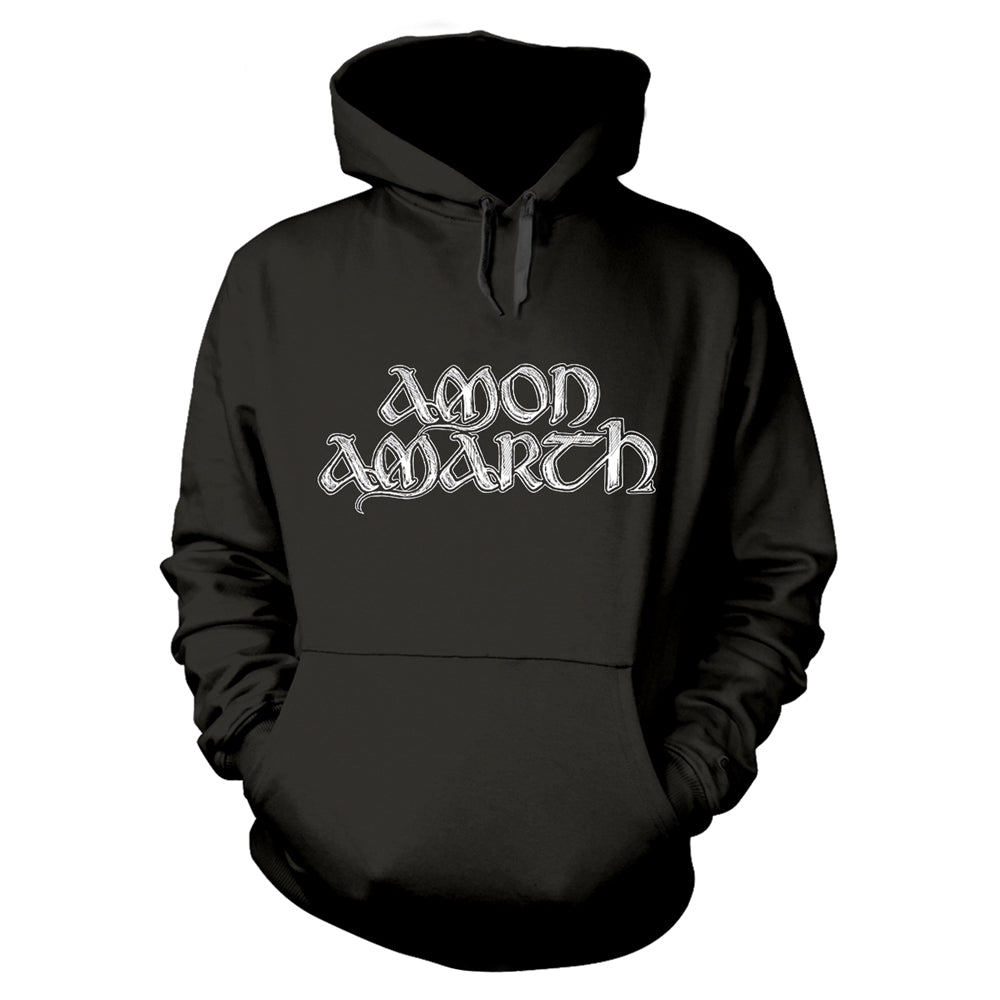 Amon Amarth - Grey Skull - Hooded Sweat Shirt - PHD