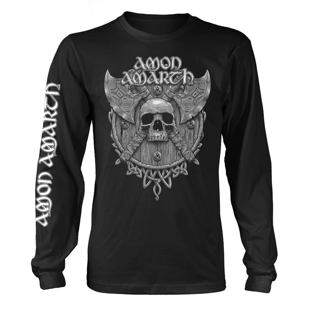Amon Amarth - Grey Skull - Long Sleeve - PHD