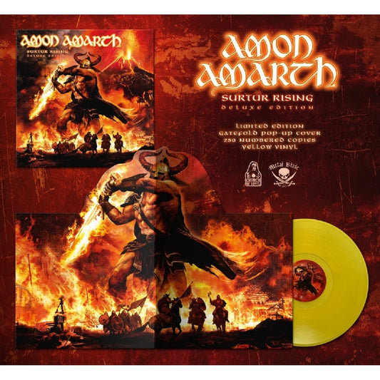 Amon Amarth - Surtur Rising - LP Gatefold Coloured - Church Of Vinyl - Image 2