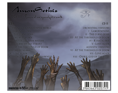 Amon Sethis - Part III – Dawn Of An Apocalyptic World - DOUBLE CD - Anvil.corp - Image 2
