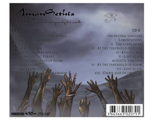 Amon Sethis - Part III – Dawn Of An Apocalyptic World - DOUBLE CD - Anvil.corp - Image 2