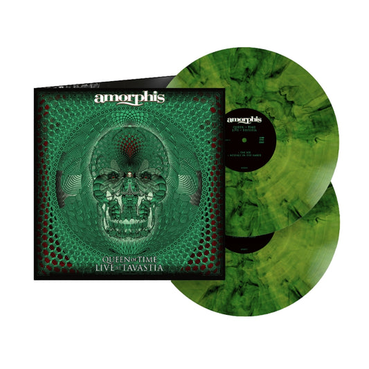 Amorphis - Queen Of Time - Live At Tavastia - DOUBLE LP GATEFOLD COLOURED - Reigning Phoenix Music