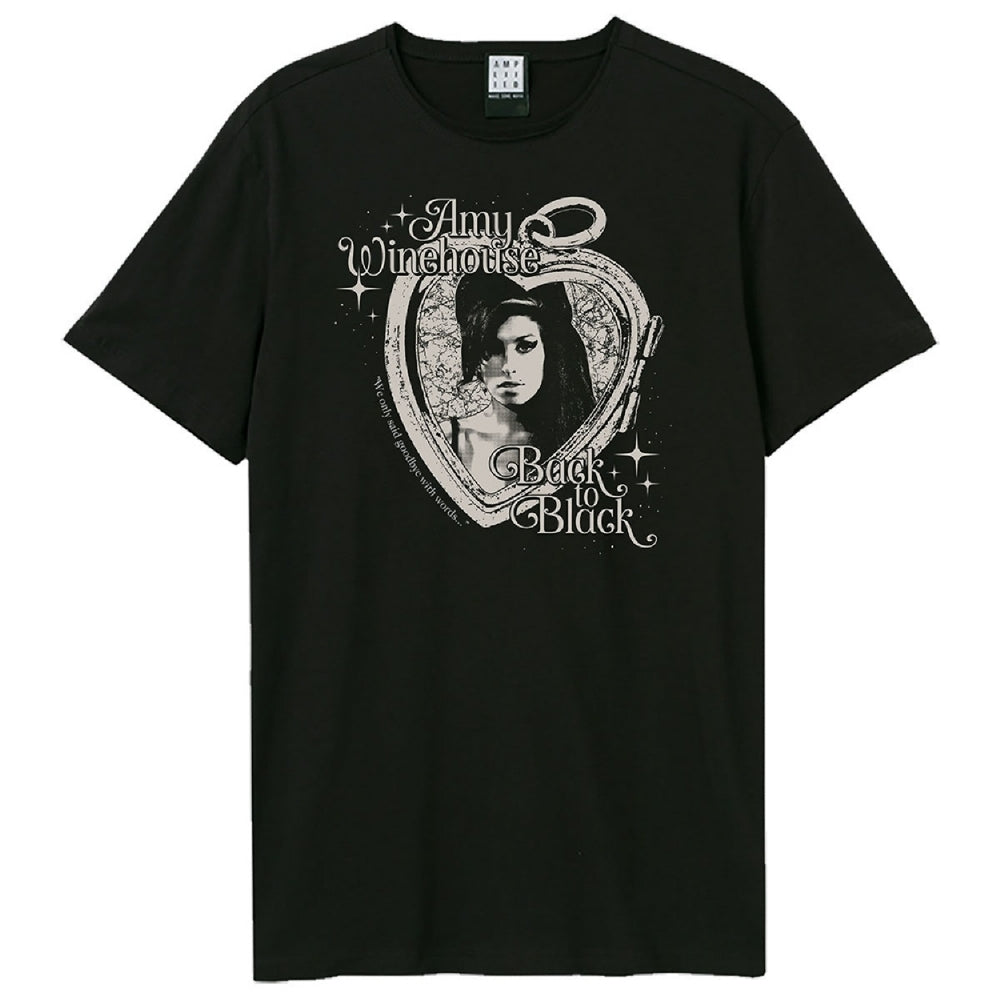 Amy Winehouse - Heart Frame - T-shirt - Amplified