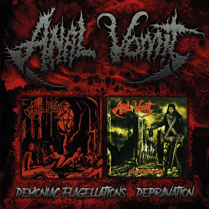 Anal Vomit - Demoniac Flagellations - Depravation - DOUBLE CD - Back on Black
