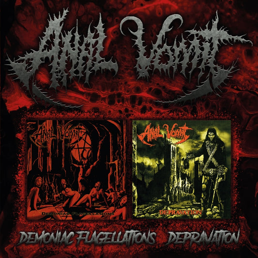Anal Vomit - Demoniac Flagellations - Depravation - DOUBLE CD - Back on Black