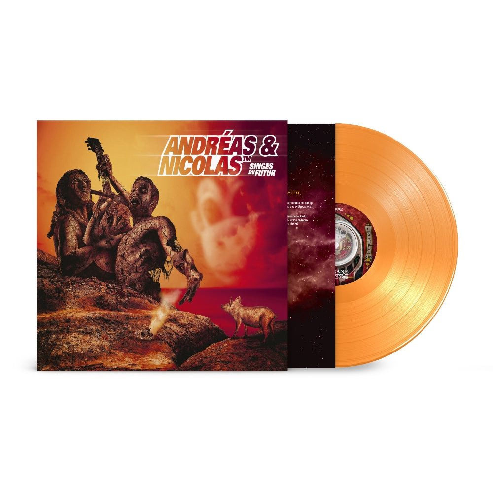 Andréas & Nicolas - Singes Du Futur - LP COLOURED - Verycords