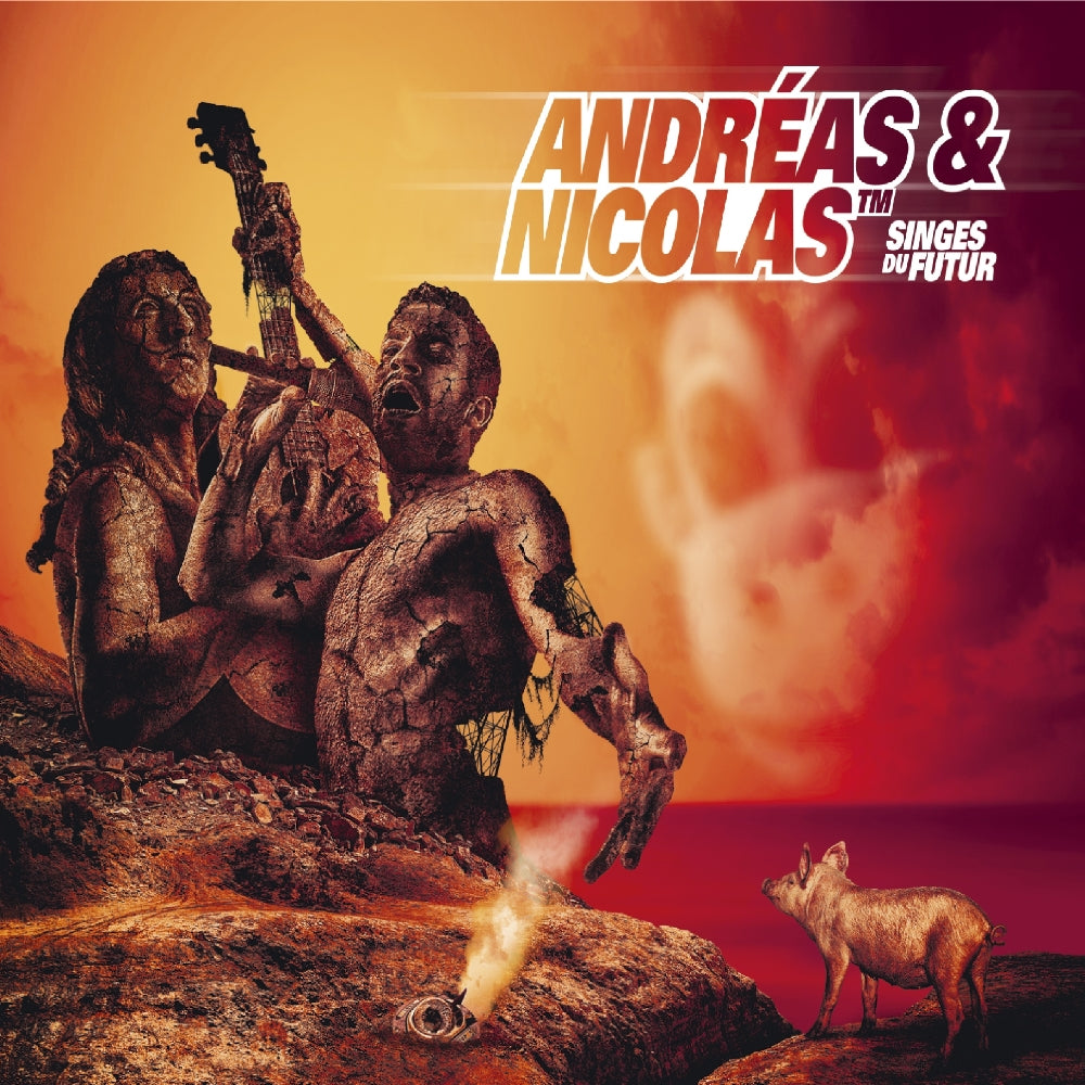 Andréas & Nicolas - Singes Du Futur - LP COLOURED - Verycords - Image 2