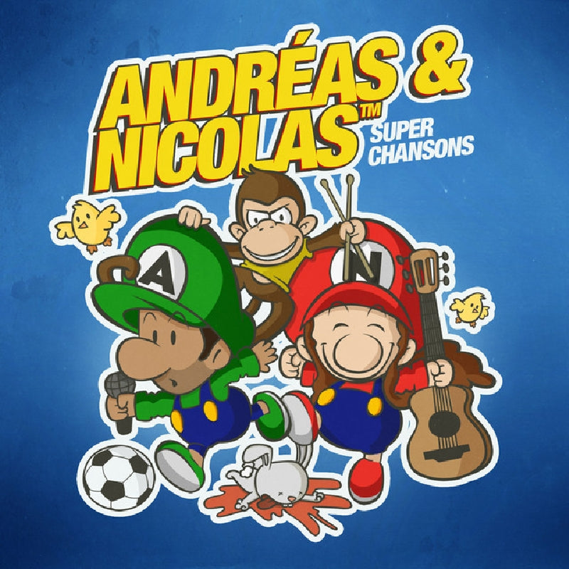Andréas & Nicolas - Super Chansons - CD DIGIPAK - Verycords