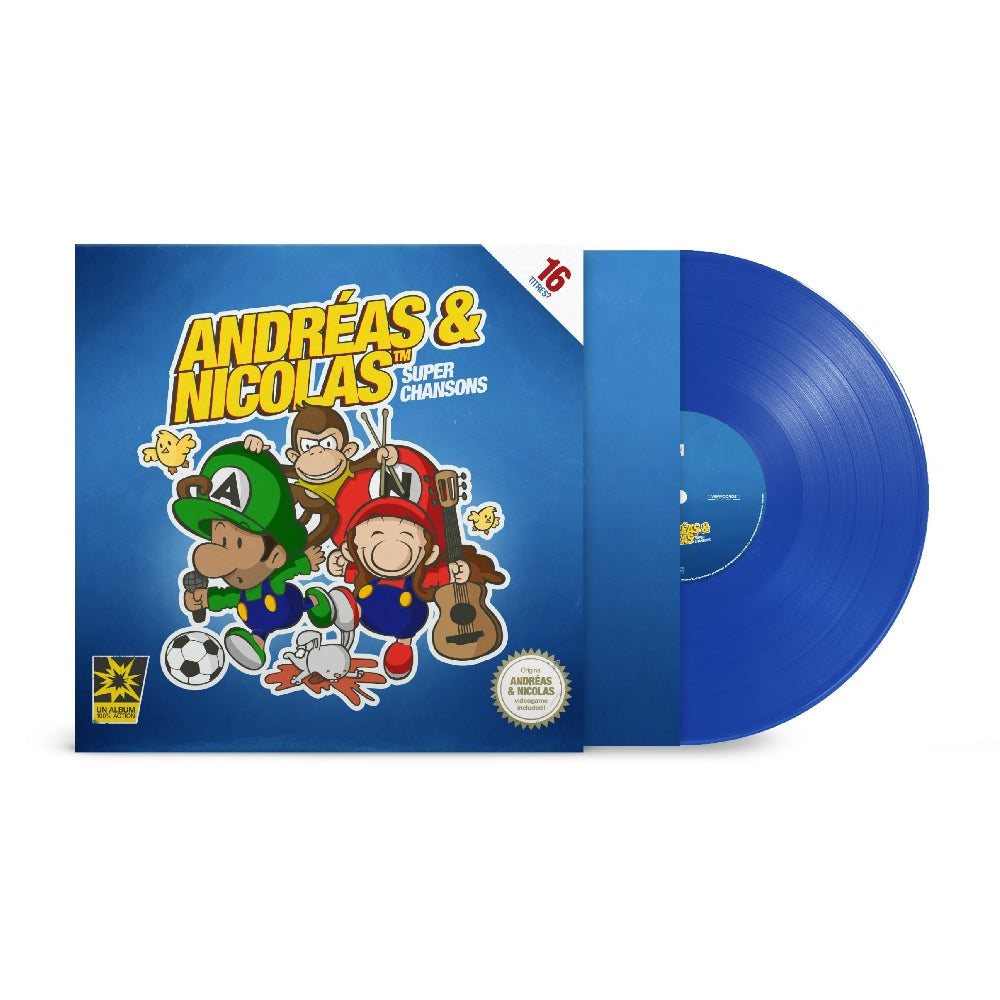 Andréas & Nicolas - Super Chansons - LP COLOURED - Verycords