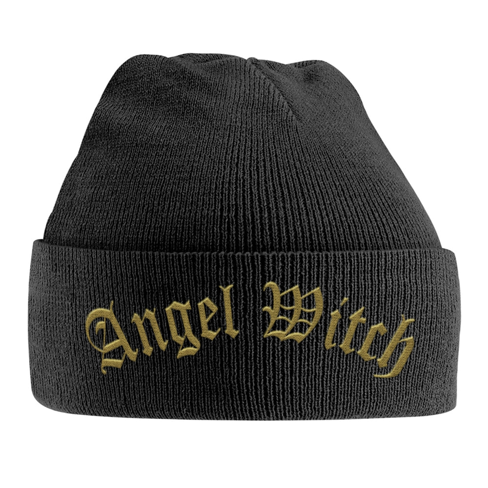 Angel Witch - Gold Logo (embroidered) - Beanie Hat - PHD