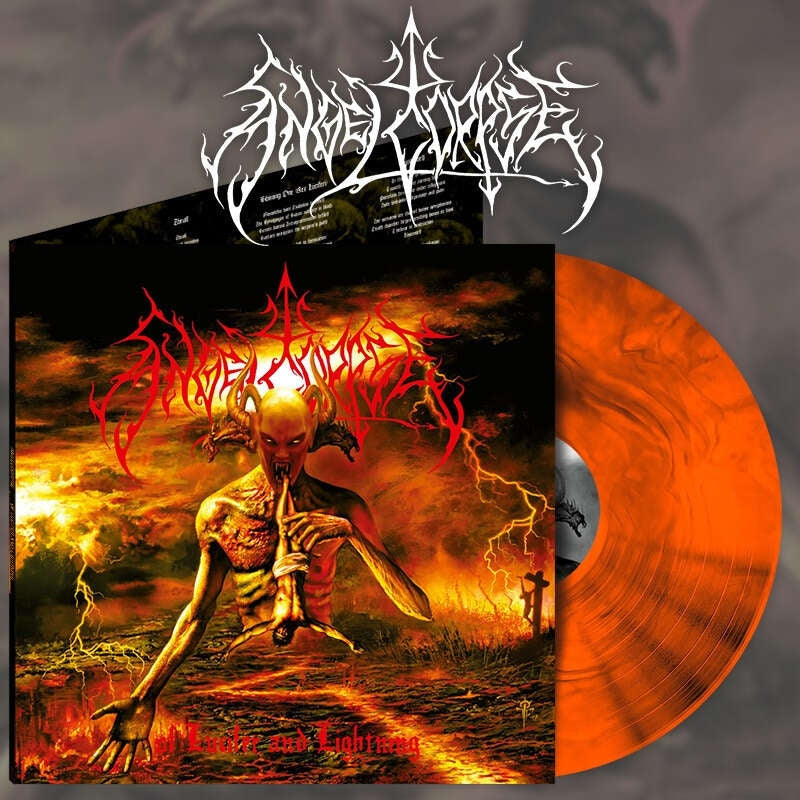 Angelcorpse - Of Lucifer And Lightning - LP Gatefold Coloured - Osmose Productions