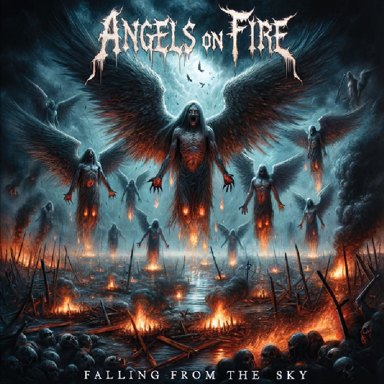 Angels On Fire - Falling From The Sky - CD - Moribund Records
