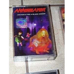 Annihilator - Criteria For A Black Widow - CASSETTE - Hammer Muzik