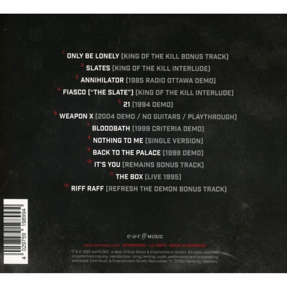 Annihilator - More Noise Vol. 1 - CD DIGIPAK - earMUSIC - Image 2