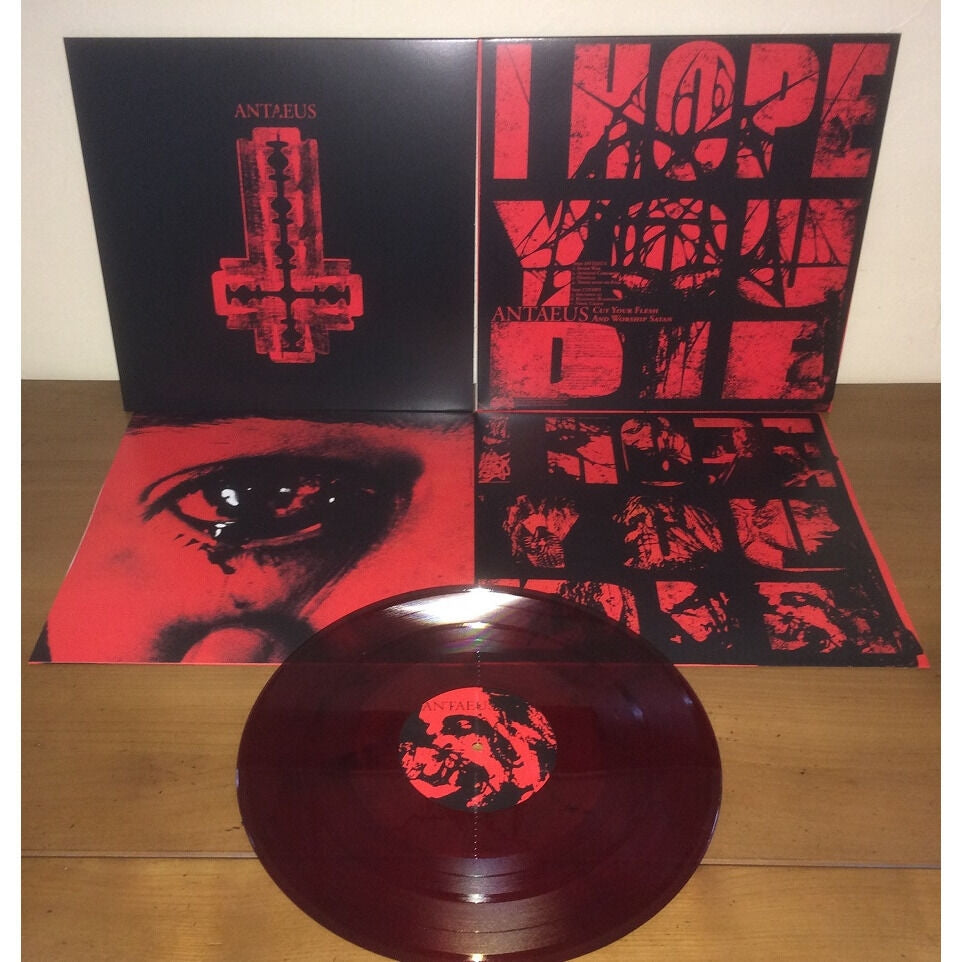 Antaeus - Cut Your Flesh And Worship Satan - LP COLOURED - Osmose Productions - Image 2