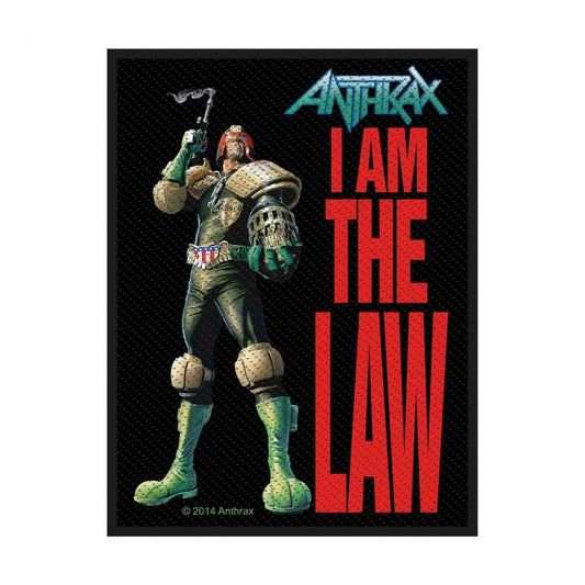 Anthrax - I Am The Law - Patch - Razamataz