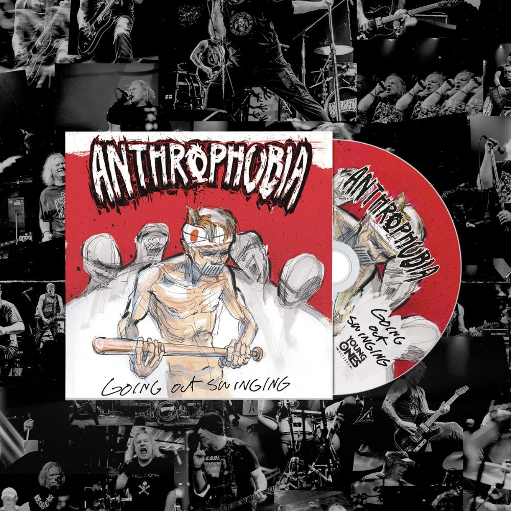 Anthrophobia - Going Out Swinging - CD - Young Ones Records
