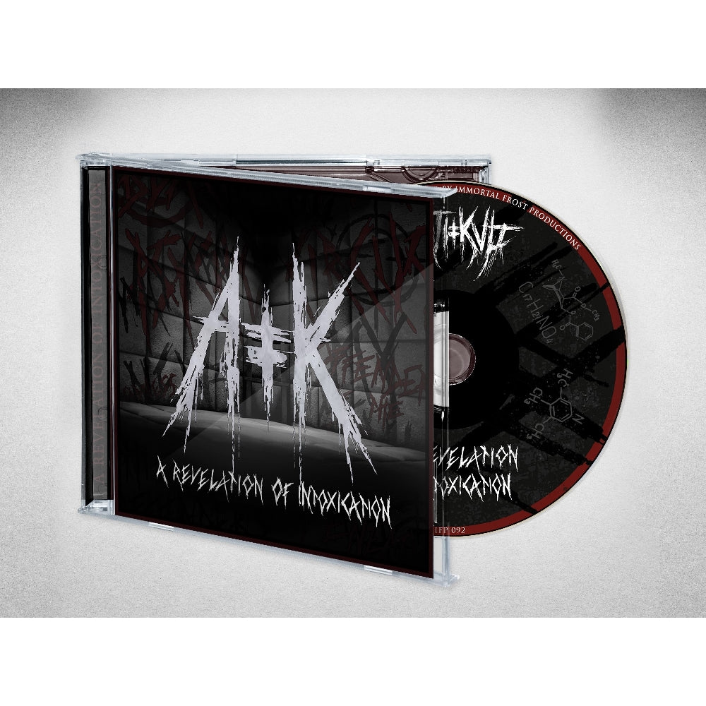 Antikvlt - A Revelation Of Intoxication - CD - Immortal Frost Productions - Image 2