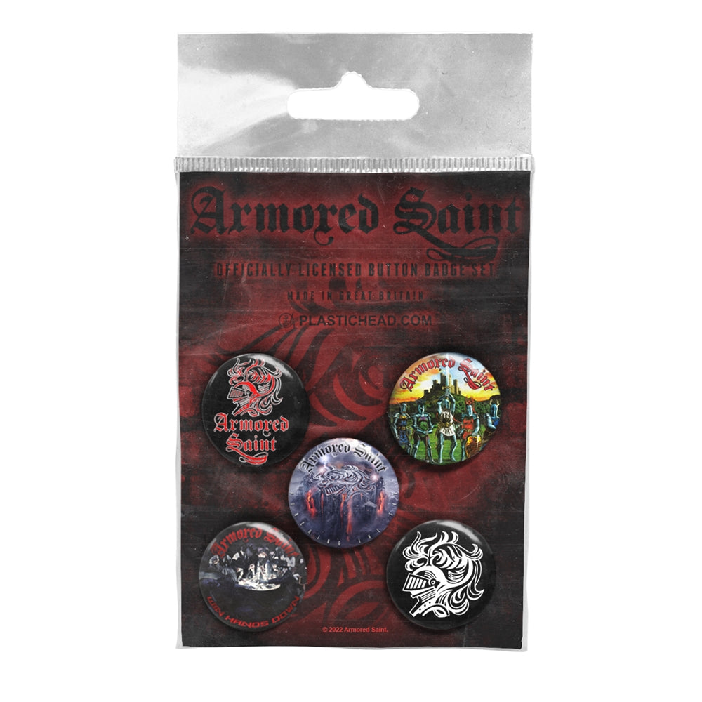 Armored Saint - Armored Saint - BUTTON BADGE SET - PHD