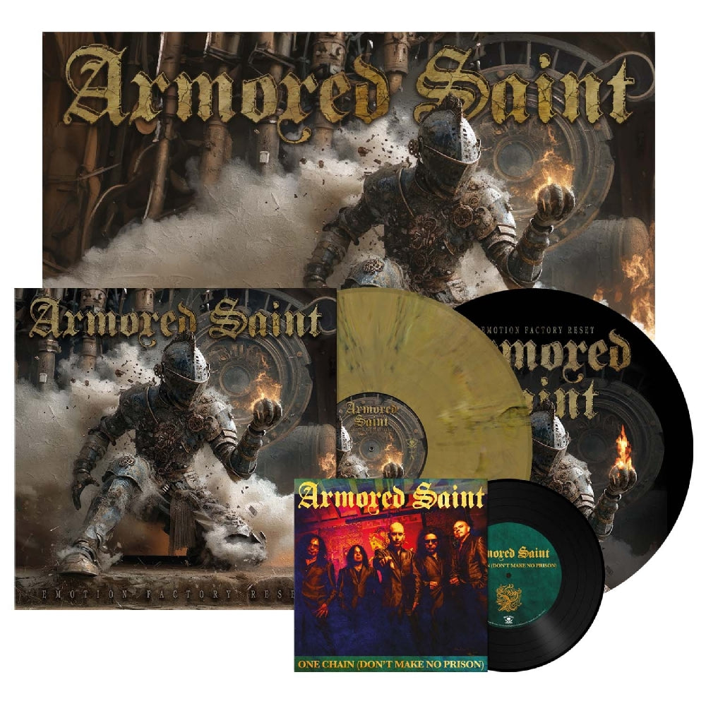 Armored Saint - Emotion Factory Reset - LP Gatefold Coloured  + 7" - Metal Blade Records