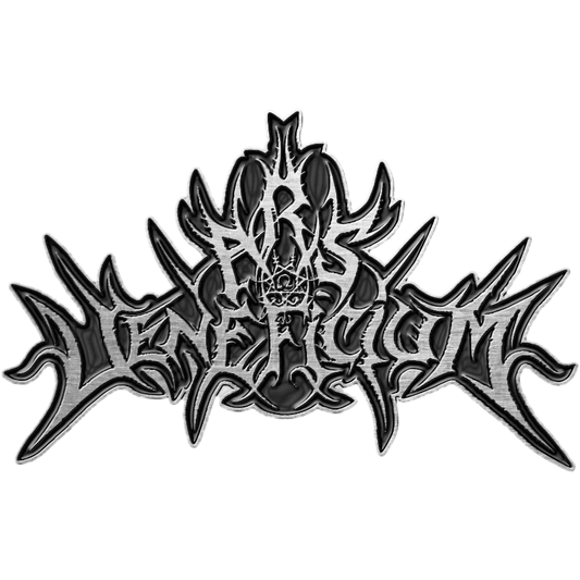 Ars Veneficium - Logo - METAL PIN - Immortal Frost Productions