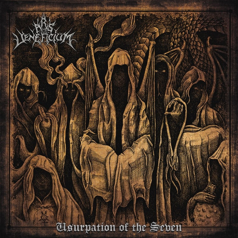 Ars Veneficium - Usurpation Of The Seven - LP PICTURE - Immortal Frost Productions