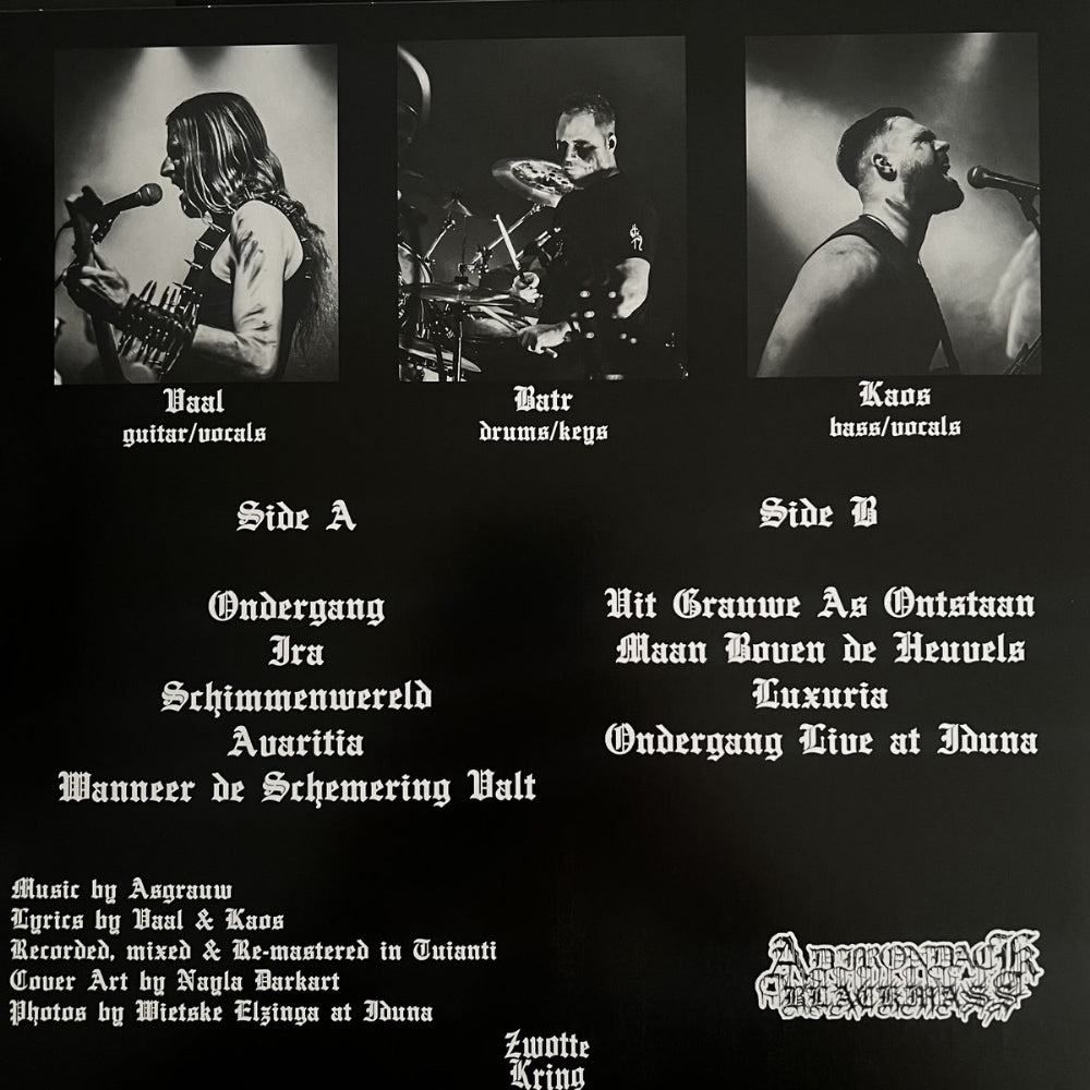 Asgrauw - Schijngestalten - LP - Adirondack Black Mass - Image 2