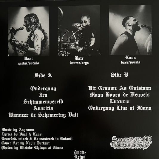 Asgrauw - Schijngestalten - LP - Adirondack Black Mass - Image 2