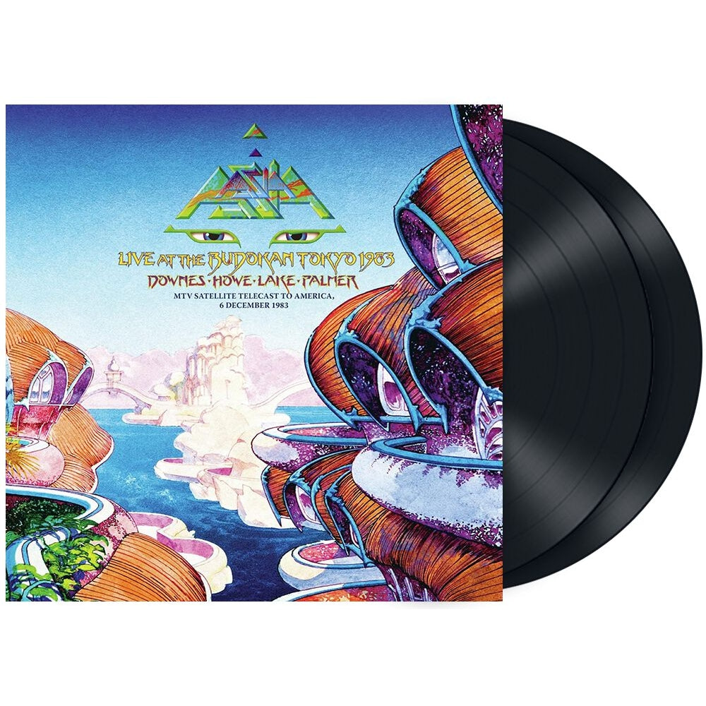 Asia - Live At The Budokan Tokyo 1983 - DOUBLE LP GATEFOLD - BMG