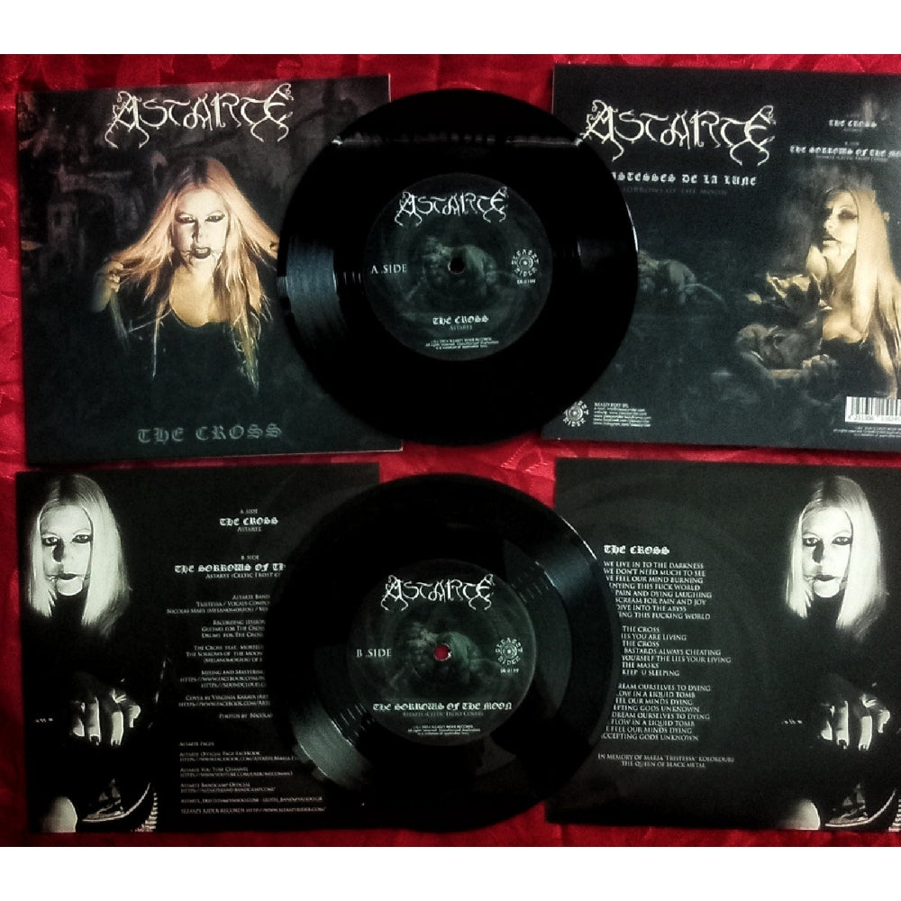 Astarte - The Cross - 7" vinyl - Sleaszy Rider Records