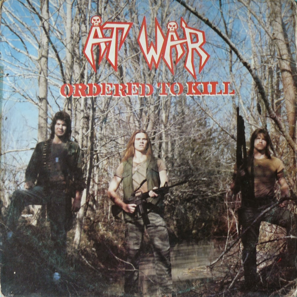 At War - Ordered To Kill - CD SLIPCASE - High Roller Records
