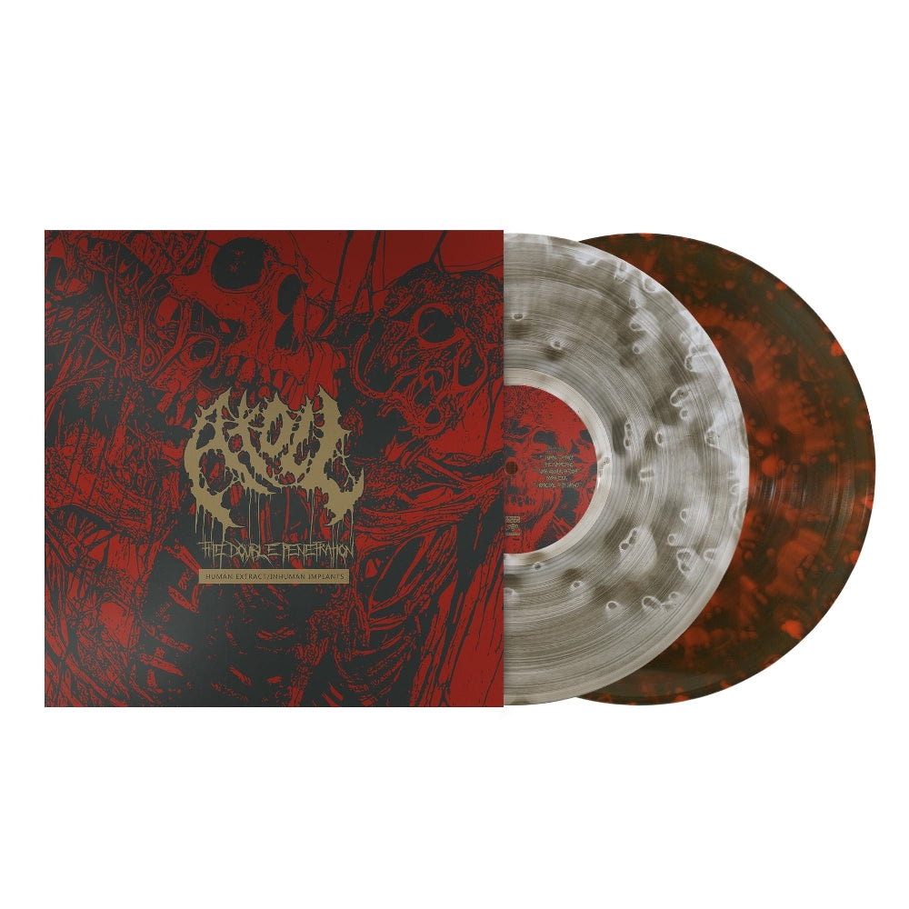 Atoll - Human Extract & Inhuman Implants: The Double Penetration - DOUBLE LP GATEFOLD COLOURED - Unique Leader Records