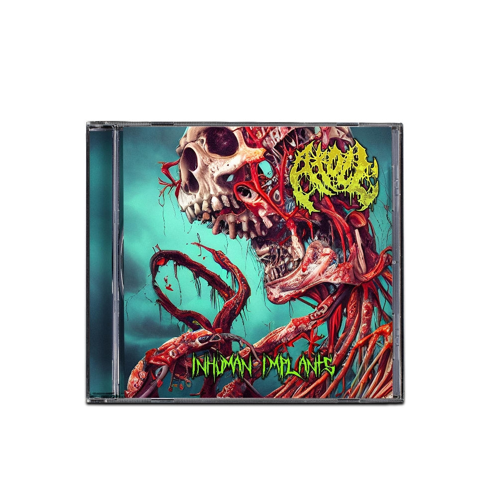 Atoll - Inhuman Implants - CD - Unique Leader Records - Image 2