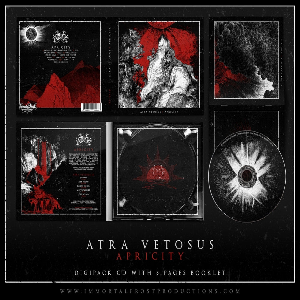 Atra Vetosus - Apricity - CD DIGIPAK - Immortal Frost Productions - Image 2