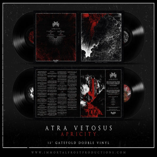 Atra Vetosus - Apricity - DOUBLE LP GATEFOLD - Immortal Frost Productions - Image 2
