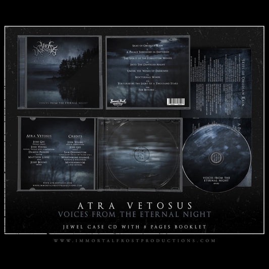 Atra Vetosus - Voices From The Eternal Night - CD - Immortal Frost Productions - Image 2