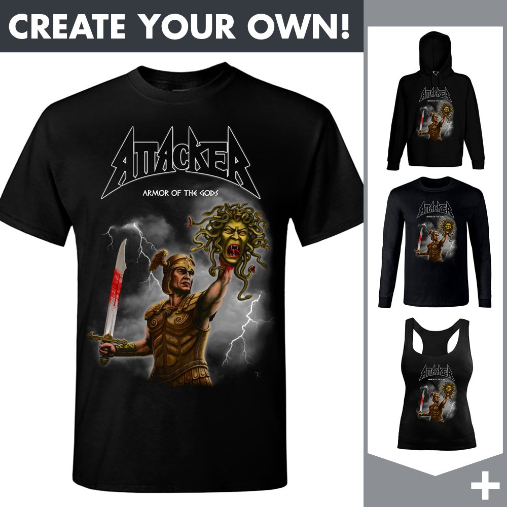 Attacker - Armor Of The Gods - Merchandising