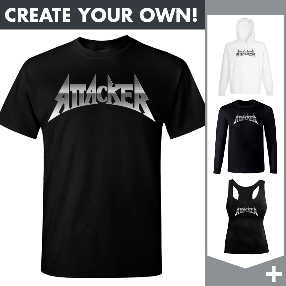 Attacker - Silver Logo - Merchandising