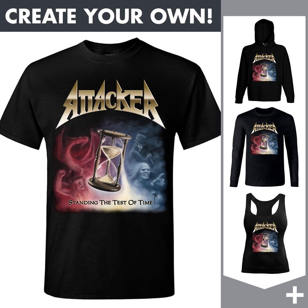 Attacker - Standing The Test Of Time - Merchandising