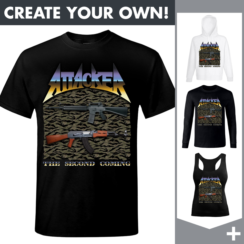 Attacker - The Second Coming - Merchandising