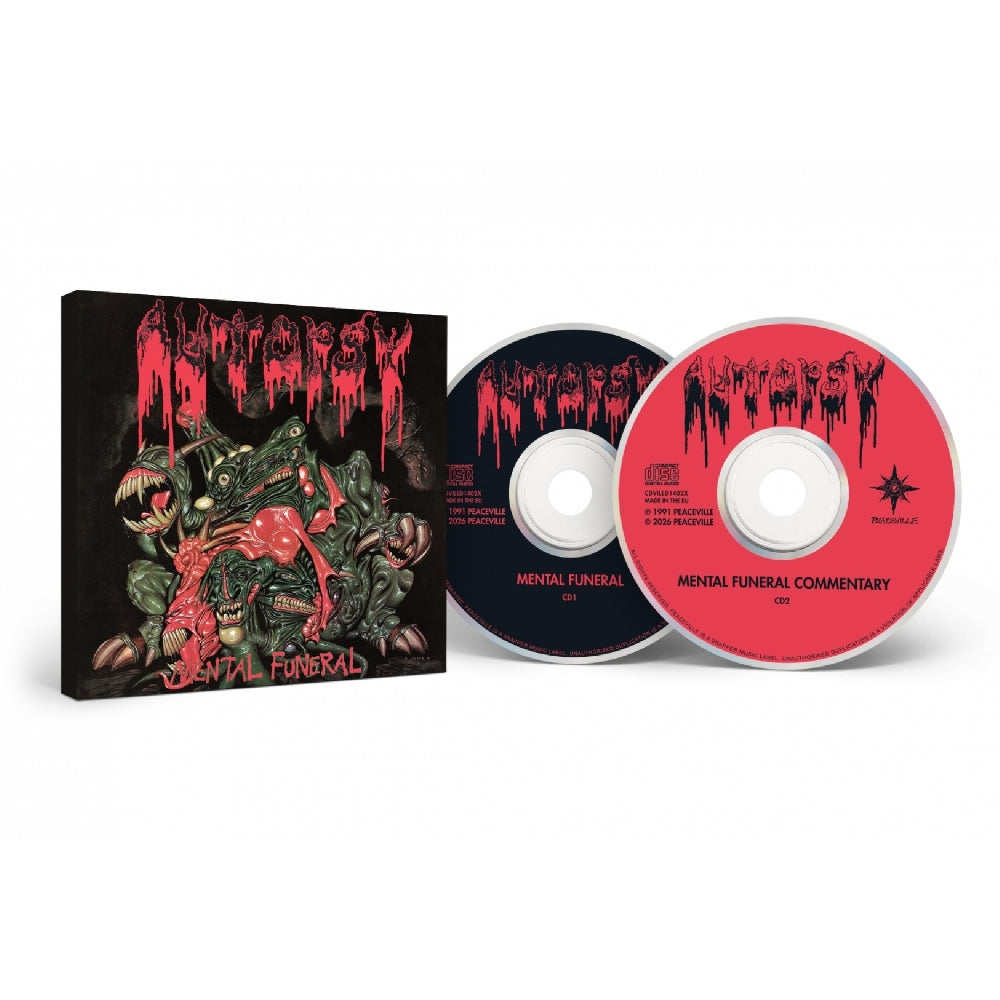Autopsy - Mental Funeral - DOUBLE CD - Peaceville Records - Image 2