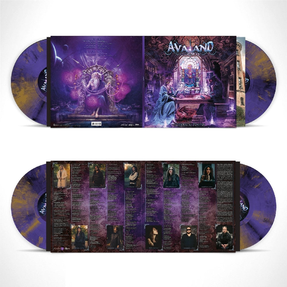 Avaland - Chemical Poetry - DOUBLE LP GATEFOLD COLOURED - Anvil.corp
